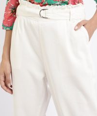 Calca-de-Sarja-Feminina-Jogger-Clochard-Cintura-Super-Alta-com-Cinto-Off-White-9960703-Off_White_4