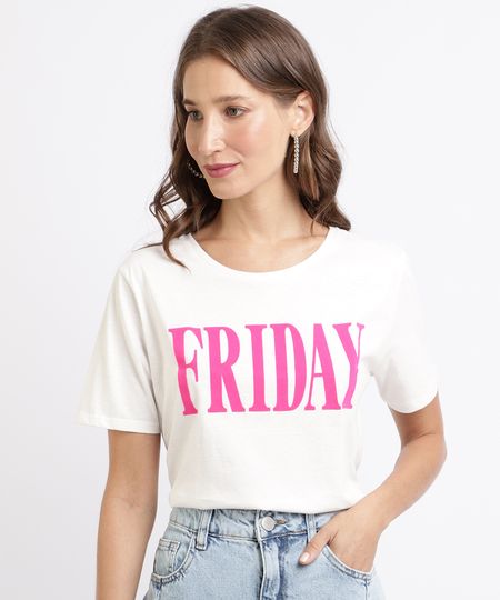 Blusa-Feminina--Friday--Manga-Curta-Decote-Redondo--Branca-9960982-Branco_1 Blusa-Feminina--Friday--Manga-Curta-Decote-Redondo--Branca-9960982-Branco_1
