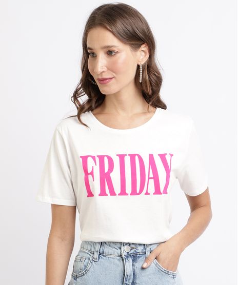Blusa-Feminina--Friday--Manga-Curta-Decote-Redondo--Branca-9960982-Branco_1