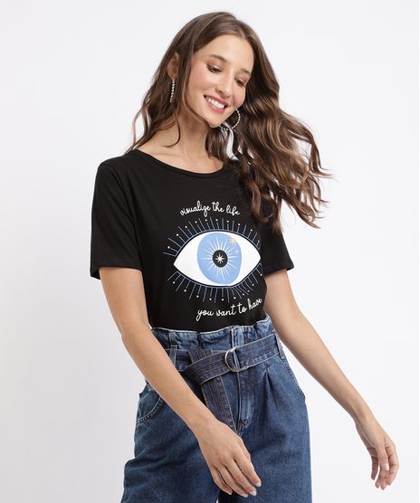 Blusa-Feminina-Olho--Visualize-the-Life---Manga-Curta-Decote-Redondo--Preta-9960984-Preto_1