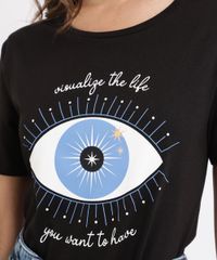 Blusa-Feminina-Olho--Visualize-the-Life---Manga-Curta-Decote-Redondo--Preta-9960984-Preto_2