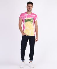 Camiseta-Masculina--Squishee--Estampada-Tie-Dye-Manga-Curta-Gola-Careca-Rosa-9947742-Rosa_3