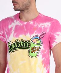 Camiseta-Masculina--Squishee--Estampada-Tie-Dye-Manga-Curta-Gola-Careca-Rosa-9947742-Rosa_4