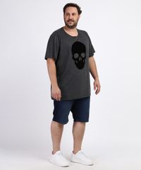 Camiseta-Masculina-Plus-Size-Caveira-Manga-Curta-Gola-Careca-Cinza-Mescla-Escuro-9955027-Cinza_Mescla_Escuro_3