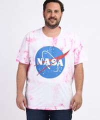 Camiseta-Masculina-Plus-Size-NASA-Estampada-Tie-Dye-Manga-Curta-Gola-Careca-Branca-9963239-Branco_1