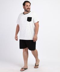 Pijama-Masculino-Plus-Size-Camiseta-com-Bolso-Manga-Curta-Gola-Careca-Off-White-9963324-Off_White_3 Pijama-Masculino-Plus-Size-Camiseta-com-Bolso-Manga-Curta-Gola-Careca-Off-White-9963324-Off_White_3