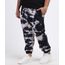 Calca-Masculina-Plus-Size-de-Moletom-Jogger-Estampada-Tie-Dye-com-Bolsos-Azul-Marinho-9963454-Azul_Marinho_1