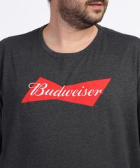 Camiseta-Masculina-Plus-Size-Budweiser-Manga-Curta-Gola-Careca-Cinza-Mescla-Escuro-9964017-Cinza_Mescla_Escuro_2