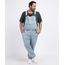 Macacao-Jeans-Masculino-Plus-Size-com-Bolsos-Azul-Medio-9965172-Azul_Medio_1