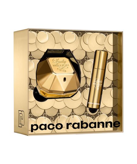 Kit-Paco-Rabanne-Lady-Million-EDP-50ml---Travel-Spray-10ml-Feminino-1-Unidade-Unico-9961528-Unico_1