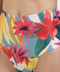 Biquini-Calcinha-Hot-Pant-Estampado-Floral-com-Protecao-UV50--Multicor-9949759-Multicor_4