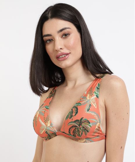 Biquini-Top-Triangulo-Estampado-de-Coqueiros-com-Bojo-Removivel-e-Protecao-UV50--Laranja-9949921-Laranja_1