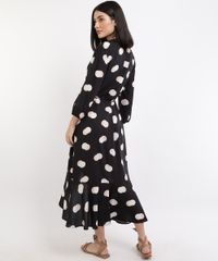 Vestido-Chemise-Saida-de-Praia-Feminina-Estampada-Poa-Manga-Longa-Preta-9950870-Preto_2