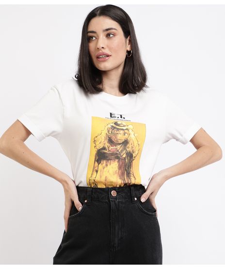 Blusa-Feminina-ET--Phone-Home--Manga-Curta-Decote-Redondo-Branca-9953067-Branco_1