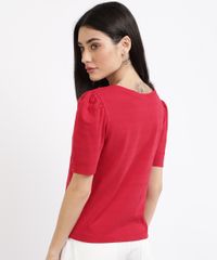 Blusa-Feminina-Basica-Texturizada-Manga-Bufante-Decote-Redondo-Vermelha-9856461-Vermelho_2