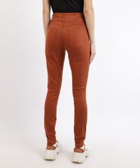 Calca-de-Sarja-Feminina-Super-Skinny-Pull-Up-Cintura-Media-Caramelo-9933559-Caramelo_2