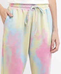 Calca-de-Moletom-Feminina-Jogger-Cintura-Alta-Estampada-Tie-Dye-Multicor-9955893-Multicor_4