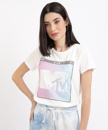 Blusa-Feminina-MTV-Manga-Curta-Decote-Redondo-Off-White-9962088-Off_White_1 Blusa-Feminina-MTV-Manga-Curta-Decote-Redondo-Off-White-9962088-Off_White_1