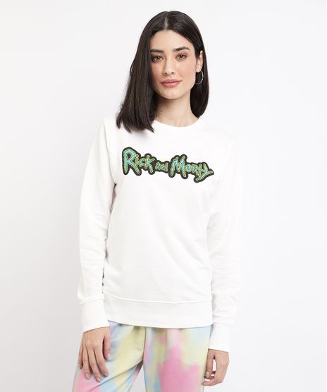 Blusao-de-Moletom-Feminino-Rick-and-Morty-Decote-Redondo-Off-White-9962095-Off_White_1