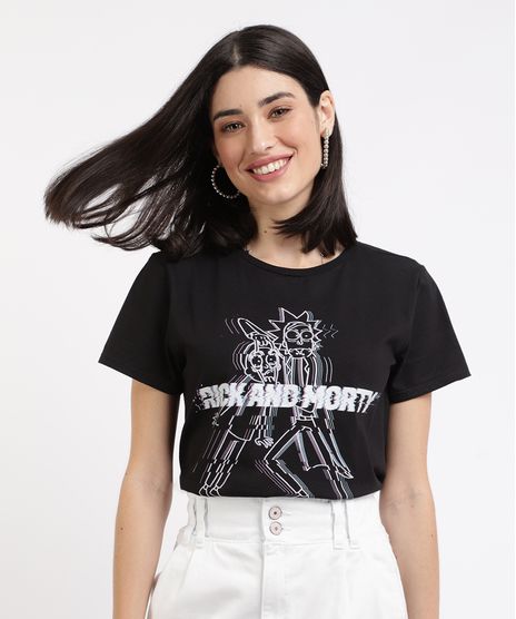 Blusa-Feminina-Rick-and-Morty-Manga-Curta-Decote-Redondo-Preta-9962092-Preto_1