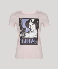 Blusa-Feminina-Leia-Star-Wars-Manga-Curta-Decote-Redondo-Rosa-Claro-9962100-Rosa_Claro_5