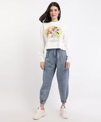 Blusa-Feminina-Looney-Tunes-Manga-Longa-Gola-Alta-Branca-9964597-Branco_3