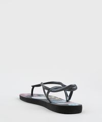 Rasteirinha-Feminina-Havaianas-Luna-Print-Estampada-de-Folhagens-Preta-9956059-Preto_4