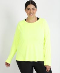 Blusa-Feminina-Plus-Size-Ace-Esportiva-Manga-Amarelo-Neon-9958591-Amarelo_Neon_1