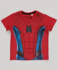 Camiseta-Infantil-Homem-Aranha-Manga-Curta-Vermelha-9838318-Vermelho_1
