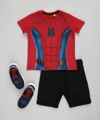 Camiseta-Infantil-Homem-Aranha-Manga-Curta-Vermelha-9838318-Vermelho_3