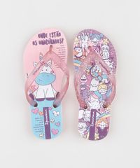 Chinelo-Infantil-Ipanema-Estampado-de-Unicornios--Rosa-9957599-Rosa_2