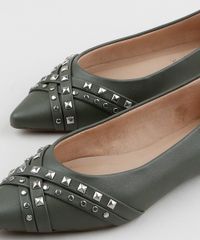 Sapatilha-Feminina-Via-Uno-Bico-Fino-com-Tachas--Verde-9964828-Verde_3