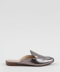 Mule-Feminino-Via-Uno-Metalizado-Textura-Croco-Prateado-9964832-Prateado_2