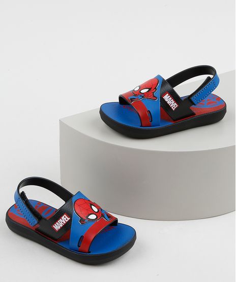 Sandalia-Papete-Infantil-Grendene-Marvel-Homem-Aranha-Estampado-Azul-9957812-Azul_1