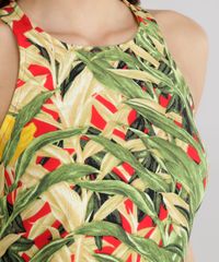 Vestido-Estampado-de-Folhagem-Verde-8651236-Verde_4