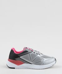 Tenis-Feminino-Esportivo-ACE-com-Recortes-Prateado-9959775-Prateado_2