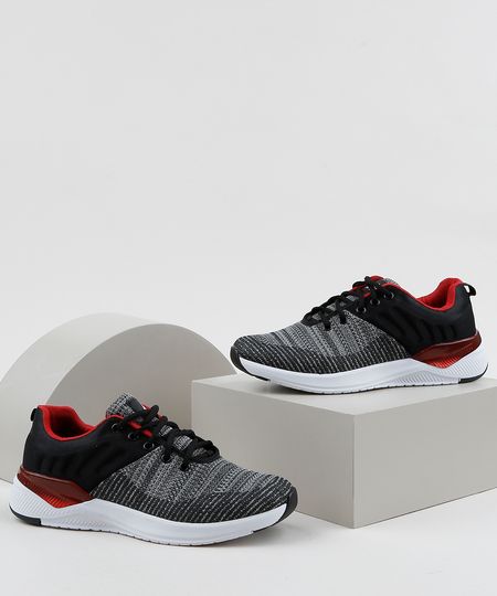 Tenis-Feminino-Esportivo-ACE-com-Recortes-Grafite-9959780-Grafite_1 Tenis-Feminino-Esportivo-ACE-com-Recortes-Grafite-9959780-Grafite_1