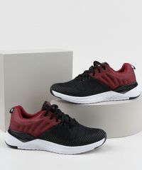 Tenis-Feminino-Esportivo-ACE-com-Recortes-Vinho-9959781-Vinho_1