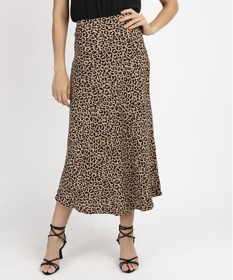 Saia-de-Jacquard-Feminina-Midi-Estampada-Animal-Print-Onca-Bege-9898387-Bege_1