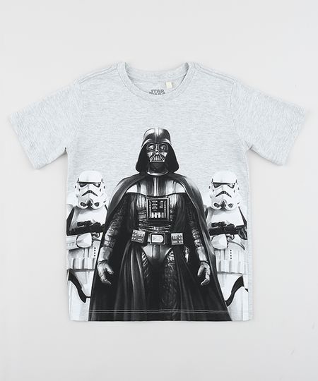 Camiseta-Infantil-Darth-Vader-Star-Wars-Manga-Curta-Gola-Careca-Cinza-Mescla-Claro-8823758-Cinza_Mescla_Claro_1 Camiseta-Infantil-Darth-Vader-Star-Wars-Manga-Curta-Gola-Careca-Cinza-Mescla-Claro-8823758-Cinza_Mescla_Claro_1