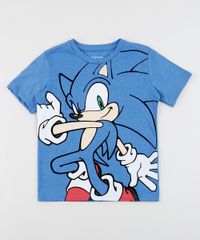 Camiseta-Infantil-Sonic-Manga-Curta-Gola-Careca-Azul-9953508-Azul_1
