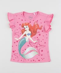 Blusa-Infantil-Ariel-As-Princesas-Manga-Curta-com-Babados-Pink-9954102-Pink_1