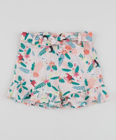 Short-Infantil-Clochard-Estampado-de-Tucanos-com-Babados-Rosa-Claro-9955030-Rosa_Claro_1