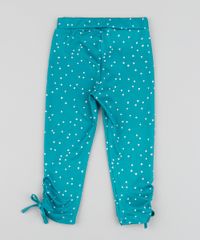 Calca-Legging-Infantil-Estampada-Poa-com-Barra-Franzida-Verde-Agua-9955898-Verde_Agua_2