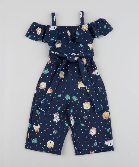 Macacao-Infantil-Estampado-de-Bichos-Ciganinha-Open-Shoulder-Manga-Curta-Azul-Marinho-9955901-Azul_Marinho_1
