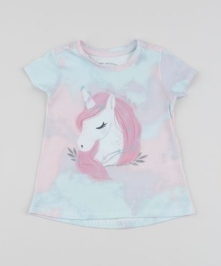 Blusa-Infantil-Unicornio-Estampada-Tie-Dye-Manga-Curta-Multicor-9961493-Multicor_1