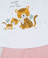 Conjunto-Infantil-de-Blusa-Onca-Manga-Curta-Off-White---Calca-Legging--Rosa-9951599-Rosa_5