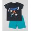 Conjunto-Infantil-Pateta-de-Camiseta-Manga-Curta-Cinza-Mescla-Escuro---Short--Verde-Agua-9952704-Verde_Agua_1