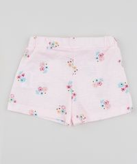 Short-Infantil-Estampado-Floral-com-Cordao--Rosa-Claro-9952745-Rosa_Claro_2