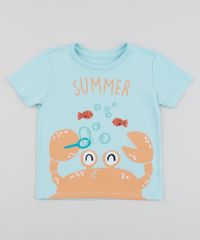 Camiseta-Infantil-Caranguejo-e-Peixinhos-Manga-Curta-Gola-Careca-Azul-Claro-9952866-Azul_Claro_1